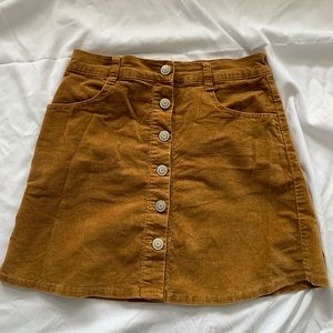 Brandy Melville Nanna Suede Mini Skirt
